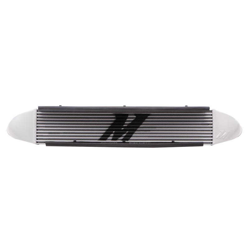 Kit de refroidisseur intermédiaire à montage avant Mishimoto 2014-2016 Ford Fiesta ST 1,6 L (argent) avec tuyaux (noir)