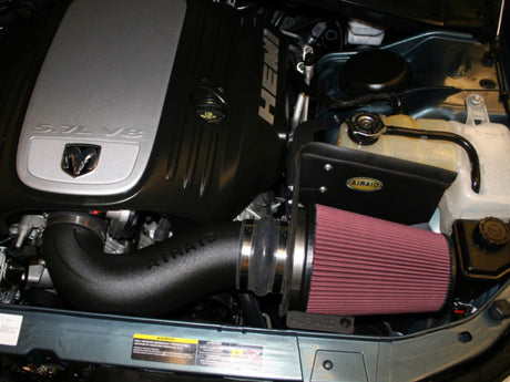 Système d'admission Airaid 06-10 Charger / 05-08 Magnum 5.7/6.1L Hemi CAD avec tube (sec/rouge)