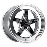 Weld S71 15x9.33 / 4x108mm BP / 6.5in. BS Black Wheel (Low Pad) - Non-Beadlock
