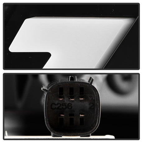 Feux arrière à LED Spyder 21-23 Ford F150 (halogène d'usine) - Noir (ALT-YD-FF15021HAL-BK)