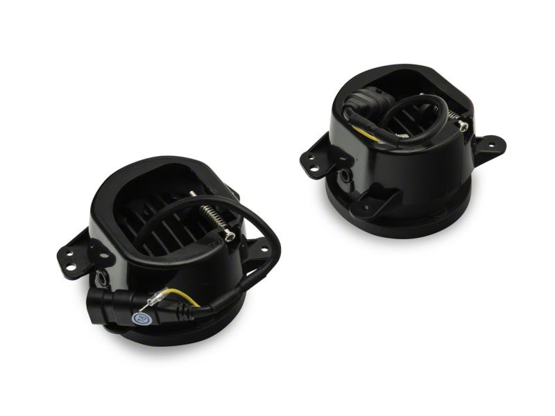 Feux antibrouillard à LED Halo de la série Axial de Raxiom 07-23 pour Jeep Wrangler JK et JL - Ambre
