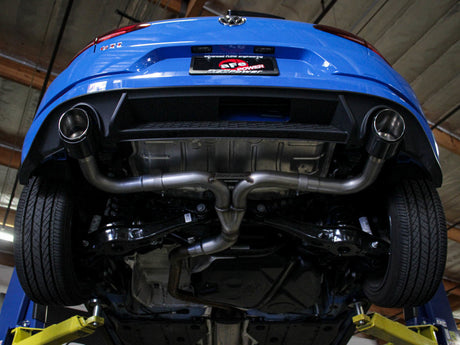 aFe 18-20 VW GTI (MK7.5) 2.0L MACH Force-Xp 3 pouces à 2,5 pouces 304 SS Système d'échappement arrière - Embouts noirs