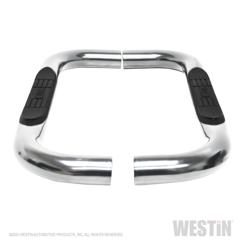 Westin 19-20 Chevy/GMC Silverado/Sierra 1500 Regular Cab E-Series 3 Nerf Step Bars - Stainless Steel