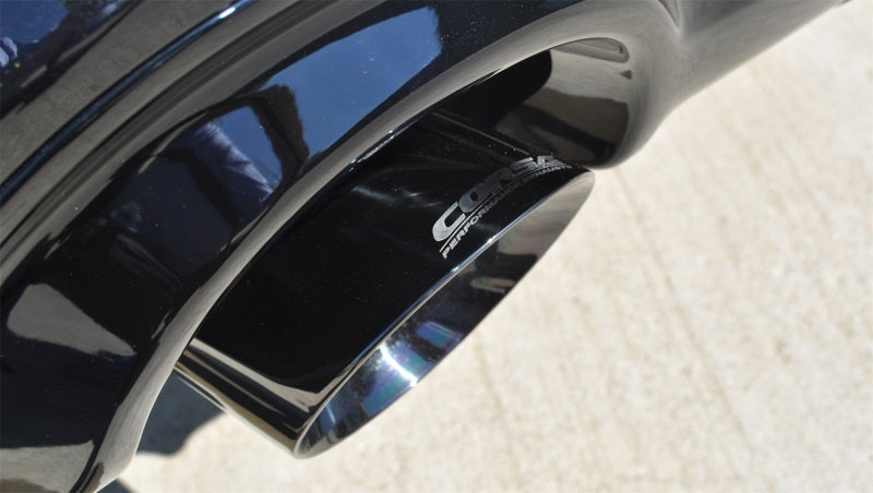 Échappement Cat-Back à double sortie arrière noir de 2,5 pouces pour Jeep Grand Cherokee Corsa 15-16