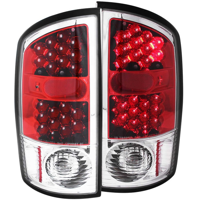 Feux arrière à LED ANZO 2002-2005 Dodge Ram 1500 Rouge/Clair