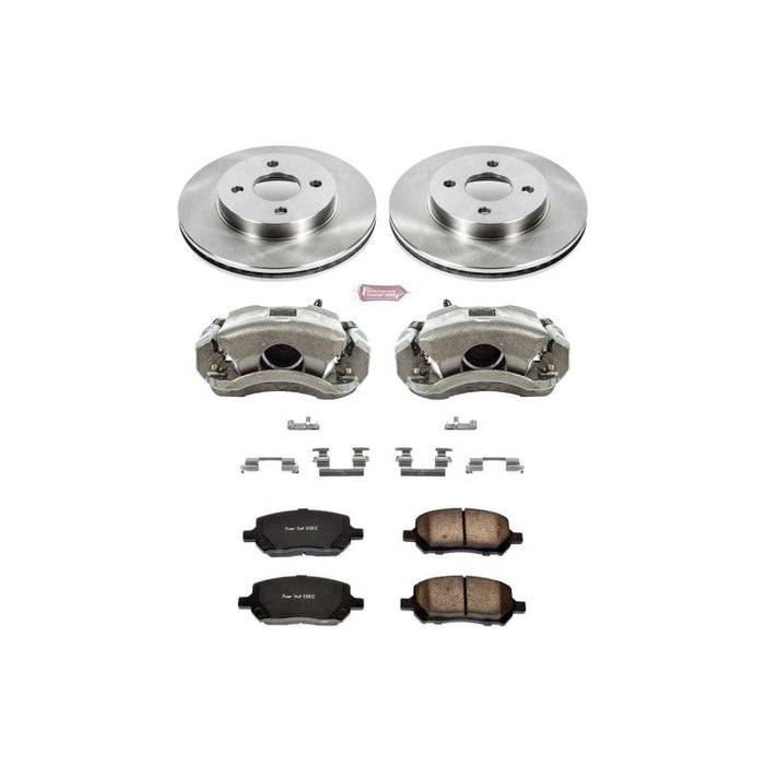 Kit de freins avant Autospecialty Power Stop 05-10 Chevrolet Cobalt avec étriers