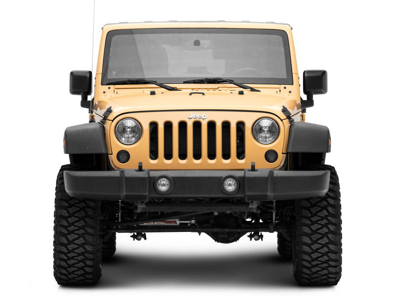 Clignotants à LED Raxiom 07-18 Jeep Wrangler JK Axial Series avec halo (fumé)