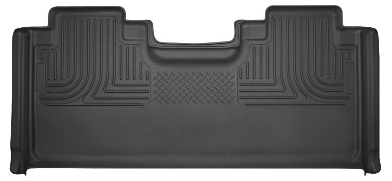 Revêtement de sol noir pour 2e siège Husky Liners 15-23 Ford F-150 SuperCab WeatherBeater