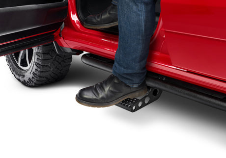 Système de marchepieds N-Fab RKR 2019 Dodge Ram 1500 Crew Cab All Beds - Tex. Black - Longueur de la cabine - 1,75 po