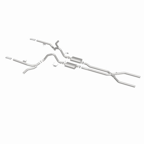 MagnaFlow 65-68 Chevy Impala All V8 Options de sortie multiples Crossmember-Back Perf Exhaust