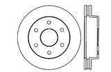 StopTech 92-00 GMC Suburban 1500 4WD (6 lug) Front Left Slotted & Drilled Rotor