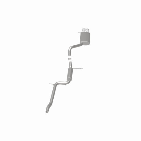 Système d'échappement Cat-Back MagnaFlow Performance, double sortie arrière droite côté entraînement, 11-14 VW Jetta 2.0L