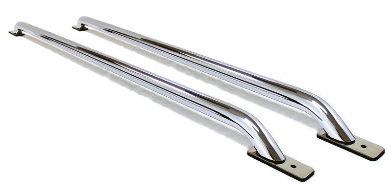 Rails de caisse à piquets Go Rhino 14-18 Chevrolet Silverado 1500 et 2019 LTD (Classic) - Chrome