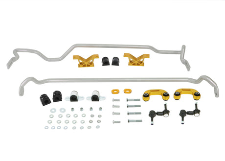 Kit de barres stabilisatrices avant et arrière Whiteline 02-07 Subaru Impreza WRX 24 mm avec supports
