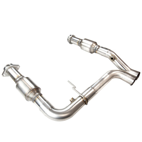 Tuyau de raccordement Kooks 99-04 Ford F150 Harley/Lightning 2,5 pouces avec catalyseurs verts * Doit utiliser les collecteurs Kooks *
