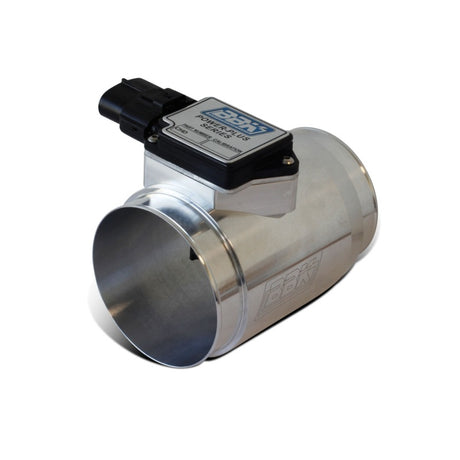 Débitmètre d'air massique BBK 86-93 Mustang 5.0 76 mm 30 lb Inj. Étalonnage d'air froid Boîtier à billettes CNC