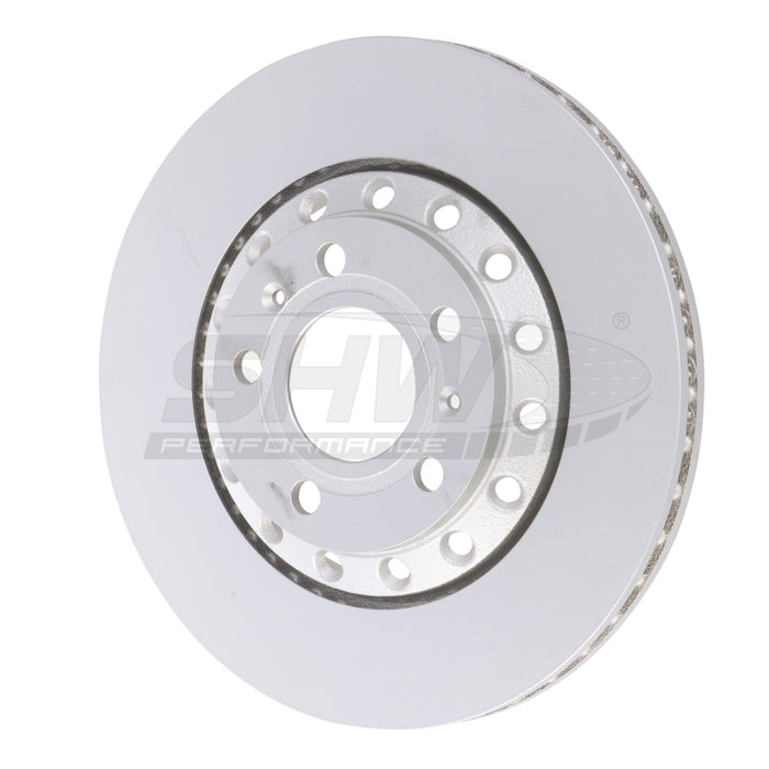 Disque de frein arrière monobloc lisse SHW 04-10 Audi A8 Quattro 4.2L (4E0615601K)