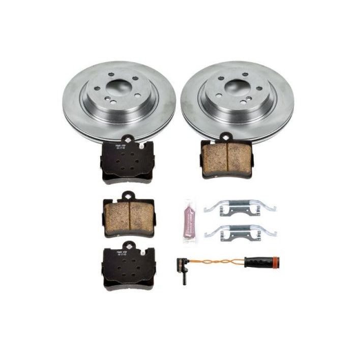 Power Stop 00-03 Mercedes-Benz CL500 Rear Autospecialty Brake Kit