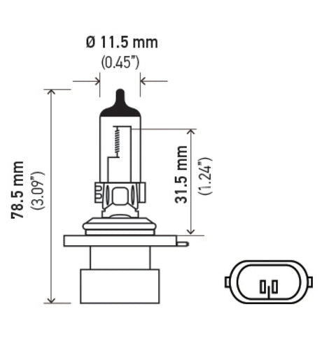 Ampoule Hella 9006Xs 12V 55W Xen Blanc Xb (2)
