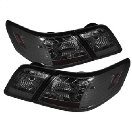 Feux arrière à LED Spyder Toyota Camry (ne convient pas à l'hybride) 07-09 Fumés ALT-YD-TCAM07-LED-SM