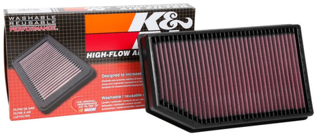 Filtre à air K&amp;N pour Jeep Wrangler JL 2018 2.0L/3.6LF/I