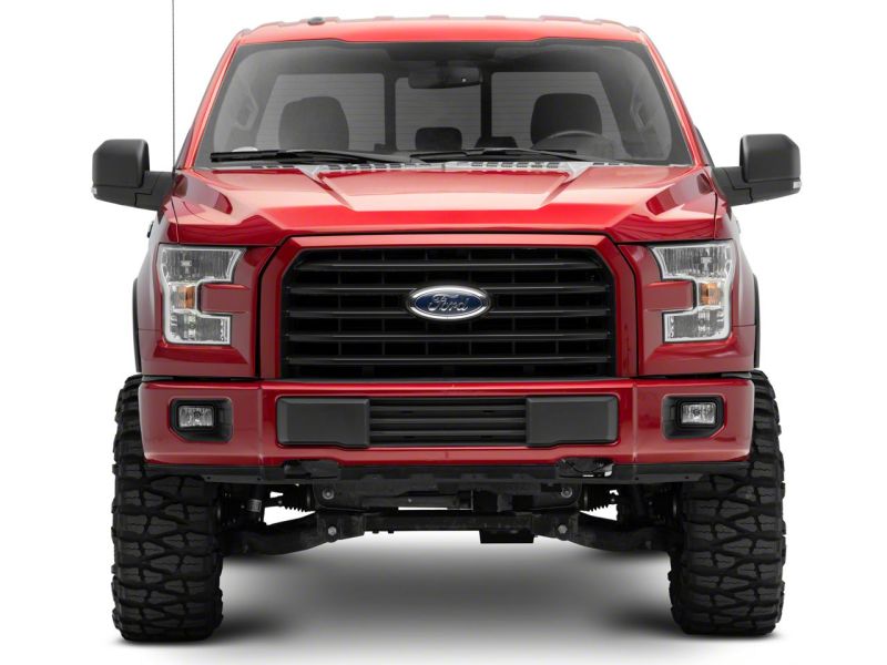 Phares Raxiom 15-17 Ford F-150 Axial OEM Style Rep - Boîtier chromé (lentille transparente)