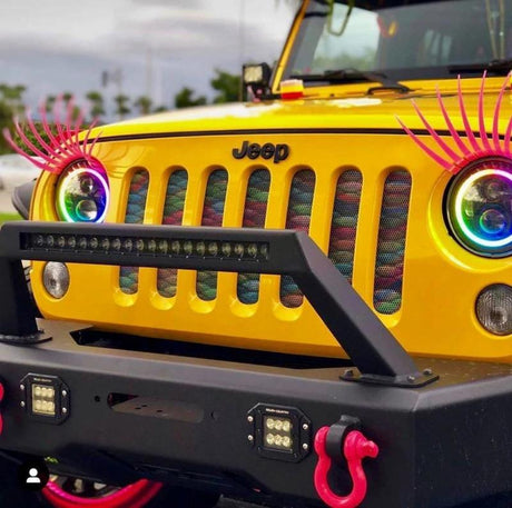 Phares à DEL haute puissance Oracle Jeep Wrangler JL/Gladiator JT 7 po (paire) - Dynamique VOIR LA GARANTIE