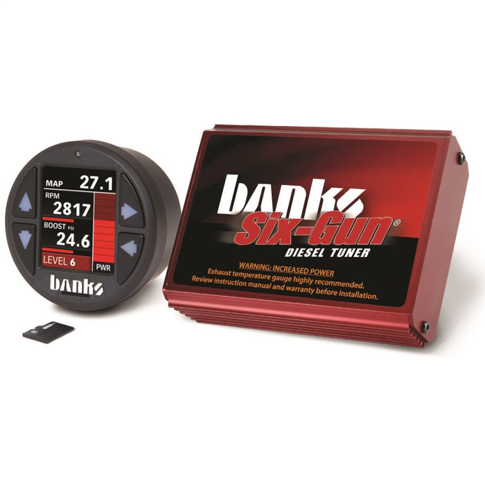 Banques 03-05 Dodge 2500/3500 5,9 L Diesel Six-Gun Diesel Tuner avec iDash-1,8 DataMonster