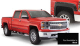 Élargisseurs de caisse de style poche Bushwacker 16-18 Chevy Silverado 1500 Fleetside 4 pièces 78,8/97,8 po - Noir