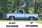 Ridetech 73-87 Chevrolet C10 Small Block/LS StreetGrip Suspension System w/ Control Arm Bushing Kit