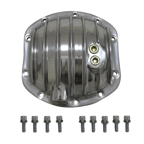 Couvercle de remplacement en aluminium poli Yukon Gear pour rotation standard Dana 30