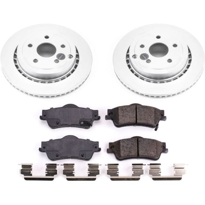 Kit de freins arrière Power Stop 11-17 Chevrolet Caprice Z17 Evolution Geomet avec revêtement