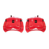 Étriers avant rouges Power Stop 01-02 Acura MDX avec supports - Paire