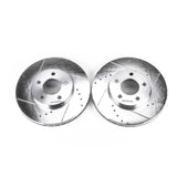 Disques de frein avant percés et fendus Power Stop 02-06 Buick Rendezvous Evolution - Paire