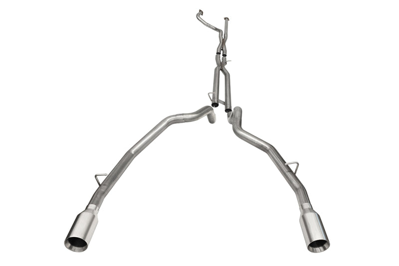 Échappement Catback double embout satiné arrière pour Dodge Ram TRX Crew Cab Baja Corsa 21-22