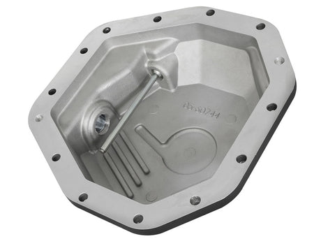 Couvercle de différentiel arrière aFe Power Pro Ser noir avec ailerons Mach 2017 Ford Diesel Trucks V8-6.7L(td) Dana M275-14