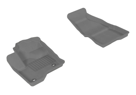 3D MAXpider 2009-2019 Ford Flex Kagu 1st Row Floormat - Gray