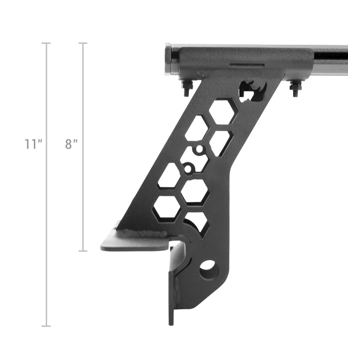 Kit de barres transversales Go Rhino 15-22 Ford F-150 / 19-22 RAM 1500 / 07-21 Toyota Tundra XRS - Tex. Blk