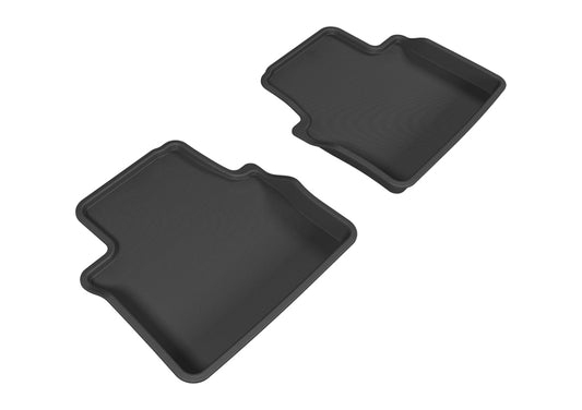 3D MAXpider 2014-2019 Cadillac CTS Kagu 2nd Row Floormats - Gray