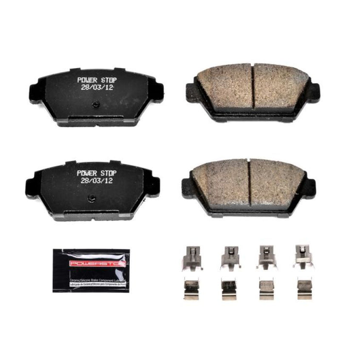 Plaquettes de frein arrière Power Stop 90-94 Eagle Talon Z23 Evolution Sport avec matériel