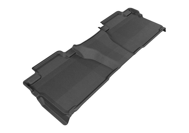 Tapis de sol 3D MAXpider 2014-2020 Toyota Tundra Double Cab Kagu 2e rangée - Noir