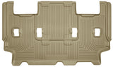Revêtement de sol Husky Liners 07-10 Ford Expedition/Lincoln Navigator WeatherBeater 3e rangée beige