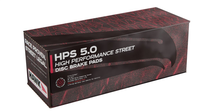 Plaquettes de frein arrière hautes performances Street 5.0 pour Ford Mustang 5.0L Perf. 5.0 (avec freins Brembo) 2011-2012 Hawk