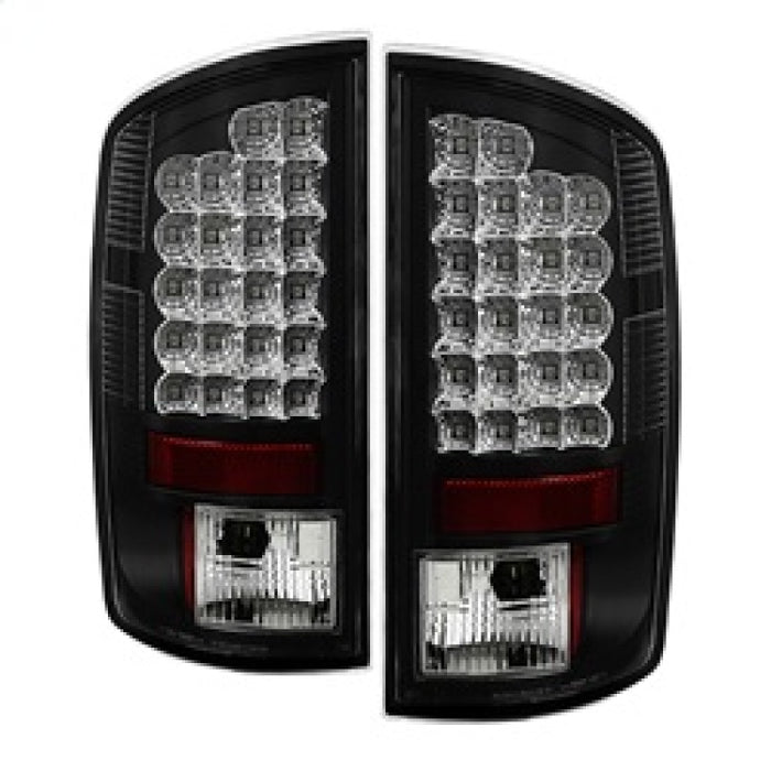 Feu arrière à LED Spyder Dodge Ram 02-06 1500/Ram 2500/3500 03-06 Noir ALT-YD-DRAM02-LED-BK