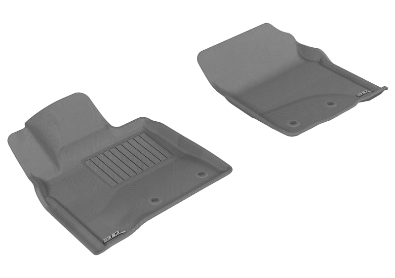 Tapis de sol 3D MAXpider 2012-2020 Lexus/Toyota LX/Land Cruiser Kagu 1ère rangée - Gris