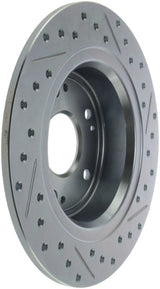 Disque de frein StopTech Select Sport percé et fendu - Arrière droit