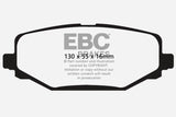 Plaquettes de frein arrière EBC 12+ Chrysler Town &amp; Country 3.6 Yellowstuff