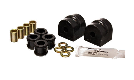 Supports de barre stabilisatrice arrière Energy Suspension 63-67 Chevy Corvette Black Reuse OE 7/16 po OD