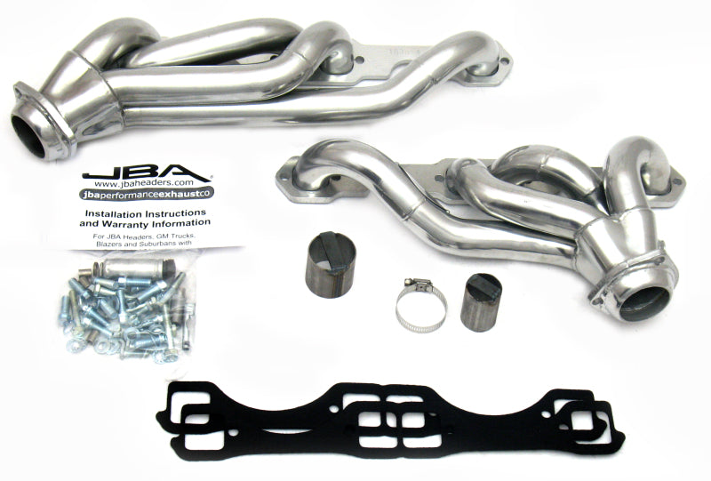 JBA 87-91 Chevrolet Blazer 5,0 L/5,7 L sans AIR 1-5/8 po collecteur primaire Silver Ctd Cat4Ward