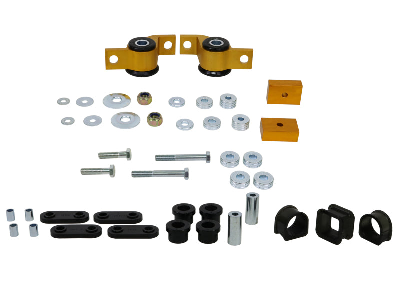 Kit d'accessoires essentiels pour véhicule avant Whiteline 9/02-9/07 Subaru Impreza/WRX